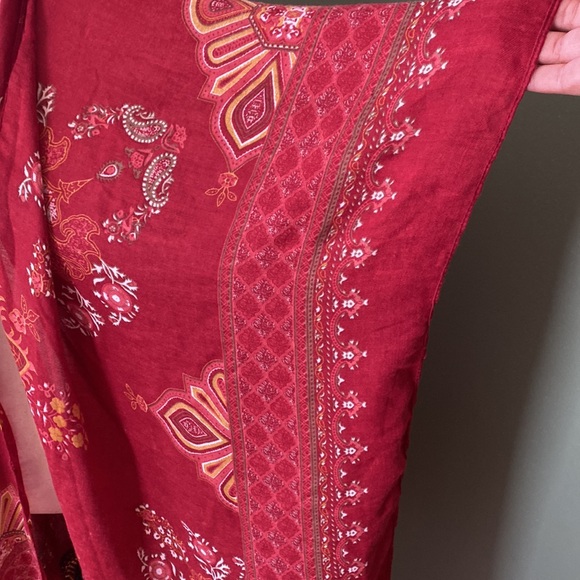 Womens Kimono cover up cardigan top, One size - Picture 4 of 8